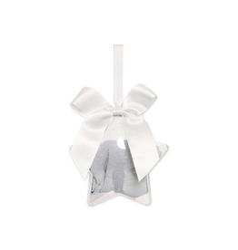 ICHI Sock Ornament in Silver by ICHI