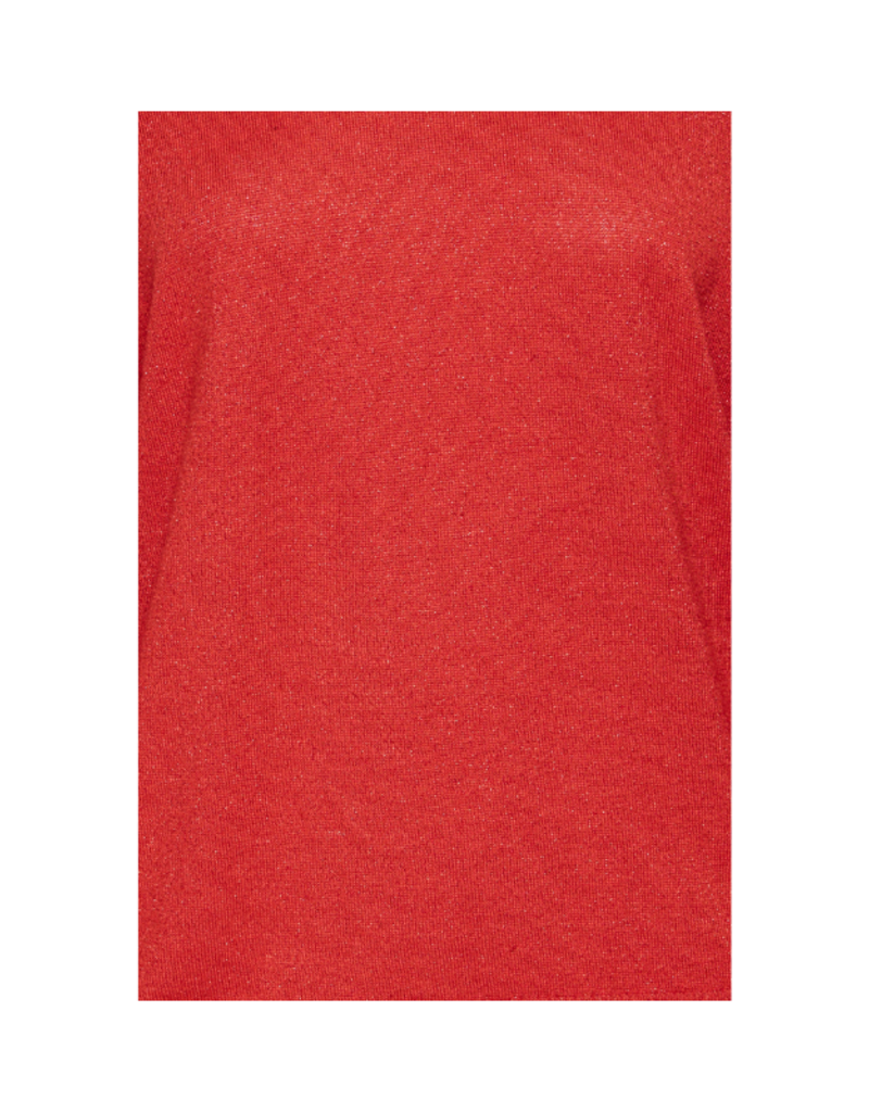 ICHI Mopaz Long Sleeve in Racing Red by ICHI
