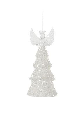 Angel With Tier Dress Ornament