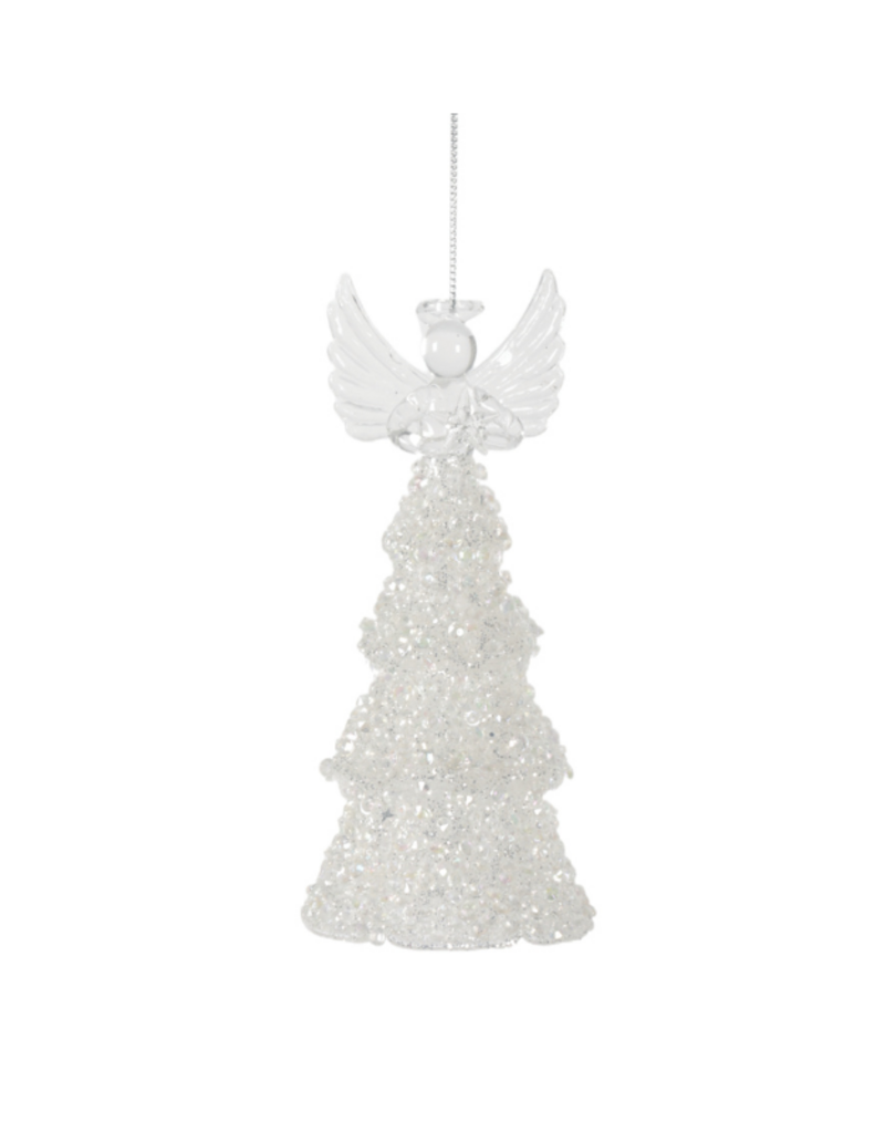 Angel With Tier Dress Ornament