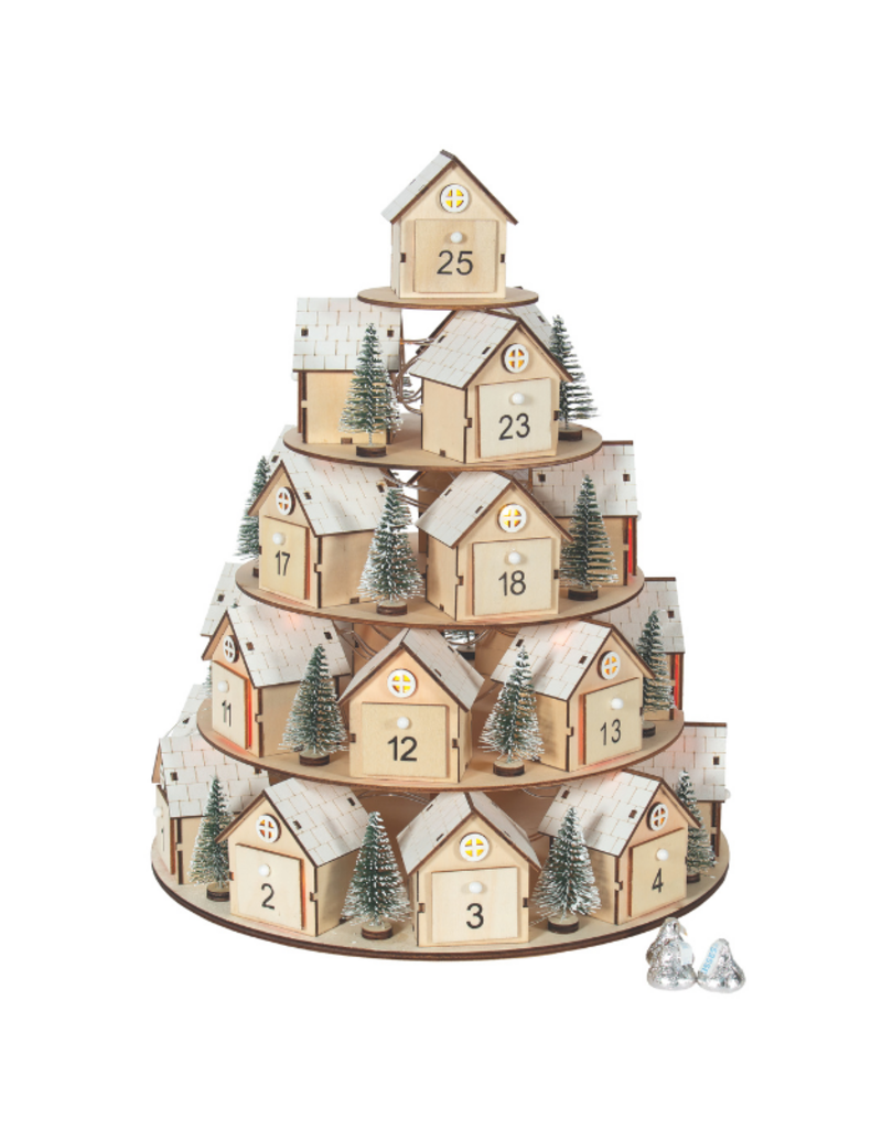 Stacked Houses Advent