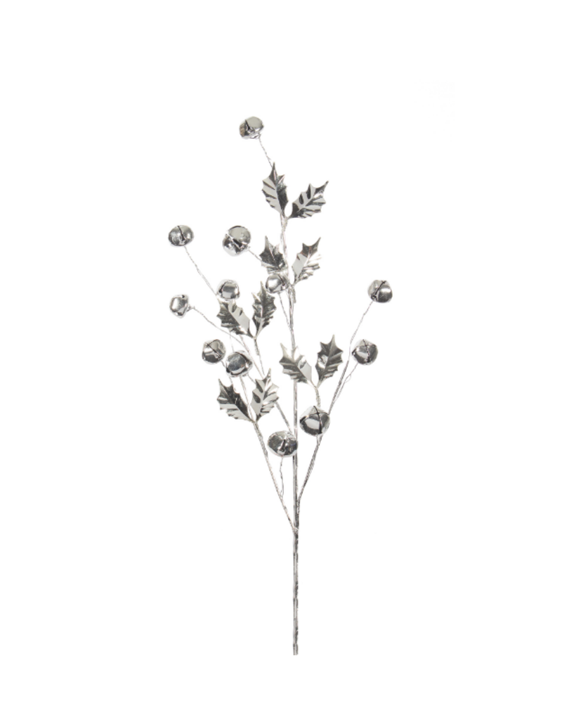 Silver Spray With Bells