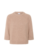Saint Tropez Nova Pullover in Sepia Rose Melange by Saint Tropez