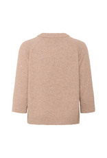 Saint Tropez Nova Pullover in Sepia Rose Melange by Saint Tropez