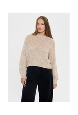 Saint Tropez Norali Pullover in Seedpearl Melange by Saint Tropez