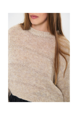 Saint Tropez Norali Pullover in Seedpearl Melange by Saint Tropez