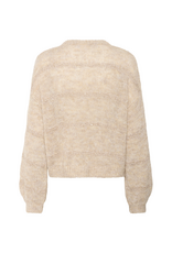 Saint Tropez Norali Pullover in Seedpearl Melange by Saint Tropez