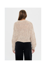 Saint Tropez Norali Pullover in Seedpearl Melange by Saint Tropez