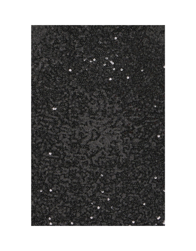 ICHI Fauca Sequin Dress in Black by ICHI