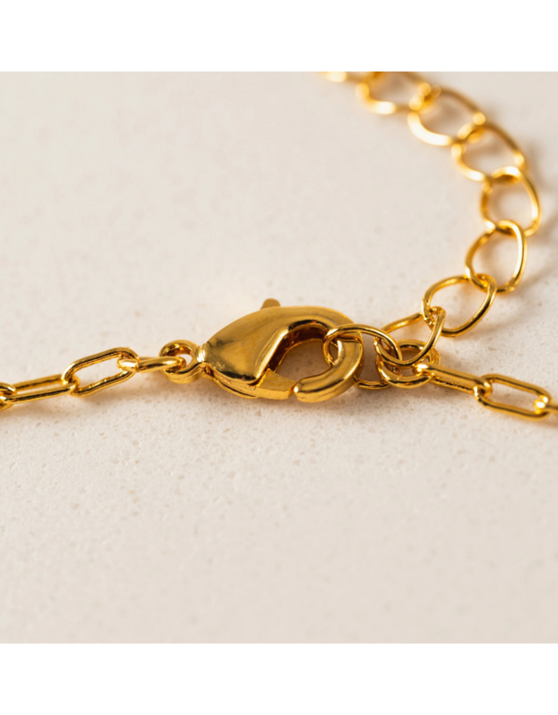 Lover's Tempo Love Token White Opal Heart Necklace by Lover's Tempo