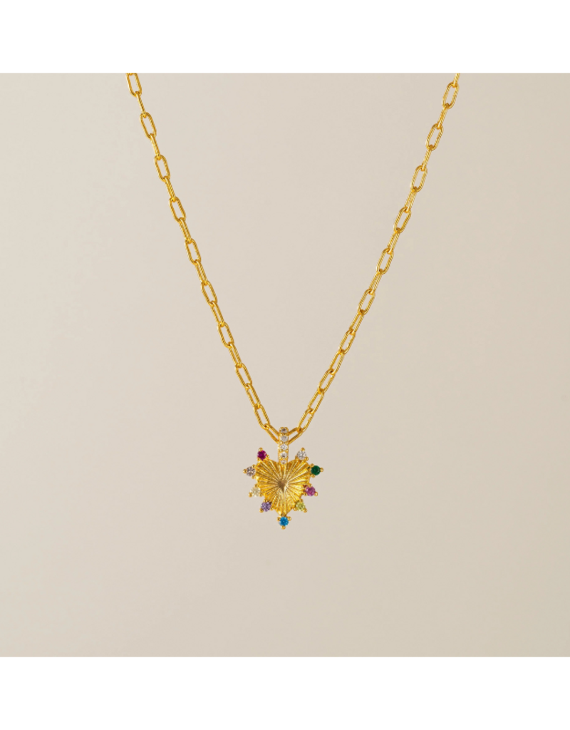 Lover's Tempo Love Token Heart Mixed Necklace by Lover's Tempo