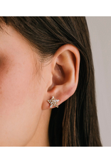 Lover's Tempo Mini Debut Star Stud Earrings Gold by Lover's Tempo