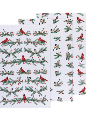 Danica Set/3 Bakers Flour Birds & Bough Tea Towels
