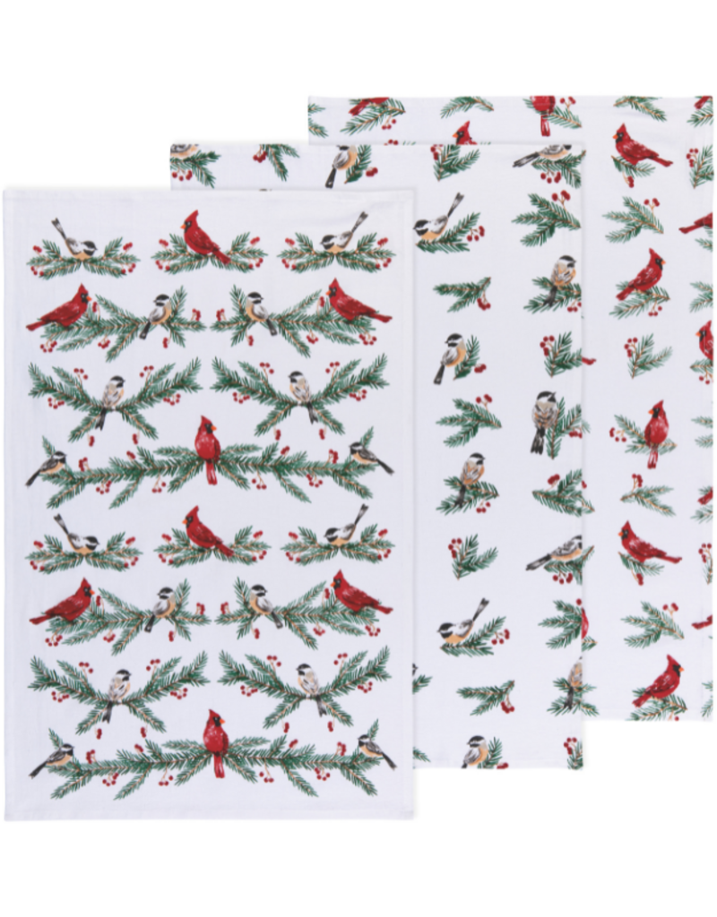 Danica Set/3 Bakers Flour Birds & Bough Tea Towels
