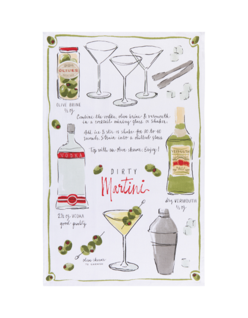 Danica Martini Print Tea Towel