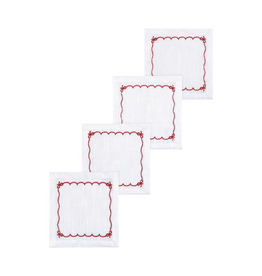 Danica Set/4 Bowtique Cocktail Napkins