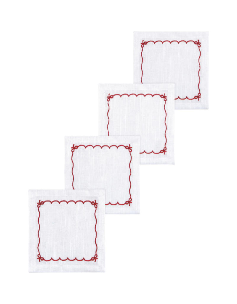 Danica Set/4 Bowtique Cocktail Napkins