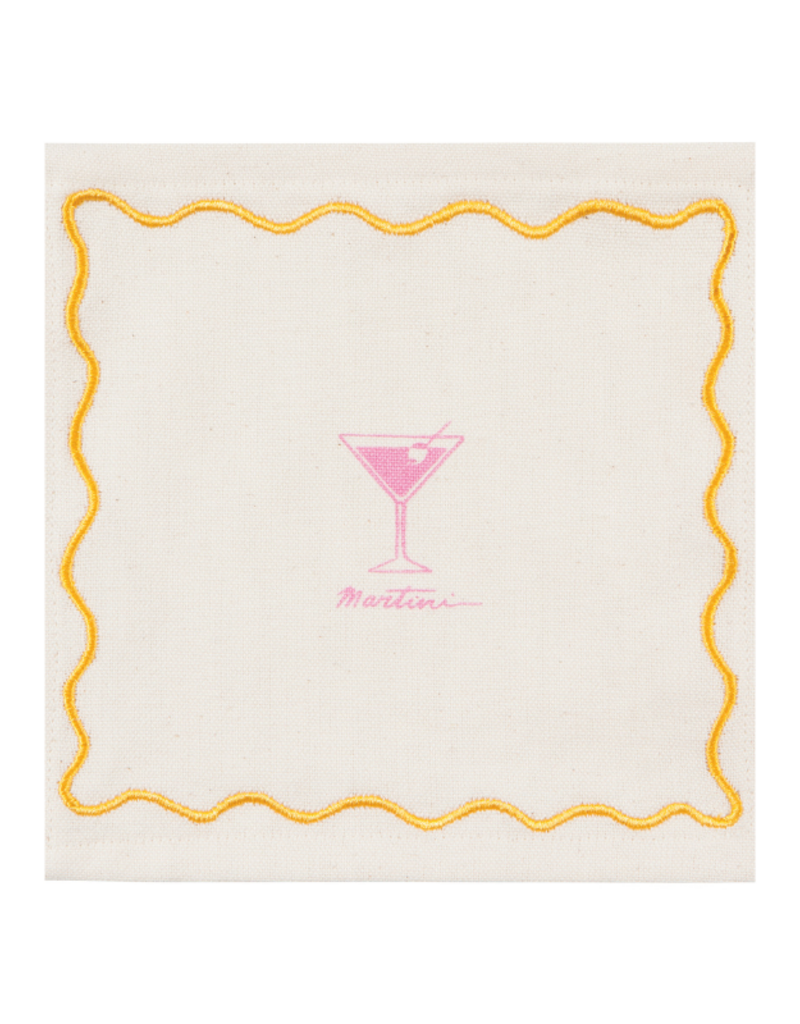 Danica Set/4 Happy Hour Cocktail Napkins