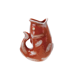 Creative Co-Op Fish Shaped Pitcher
