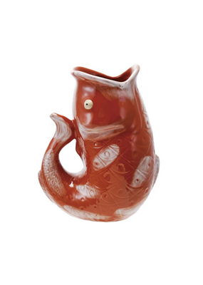 Creative Co-Op Fish Shaped Pitcher