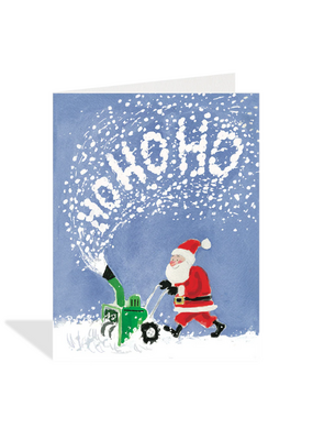 Ho Ho Ho Santa Card