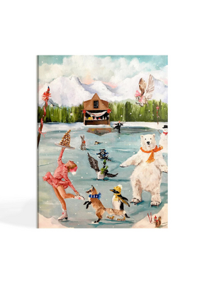 Boxed Cards Skating Day