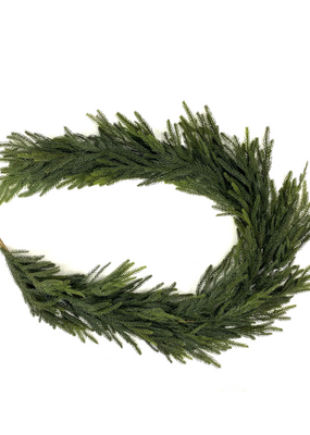 Norfolk Pine Garland Dark 6'