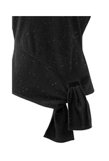 YAYA Sleeveless Sequin Sweater Black by YAYA