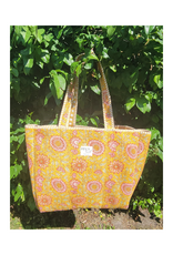French Toast Weekend Tote in Gingham Golden by French Toast
