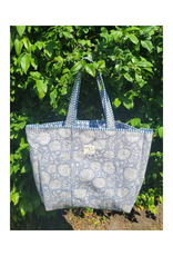 French Toast Weekend Tote in Gingham Blue by French Toast