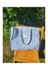 French Toast Weekend Tote in Gingham Blue by French Toast