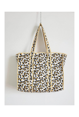 French Toast Weekend Tote in White Cheetah by French Toast