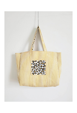 French Toast Weekend Tote in White Cheetah by French Toast