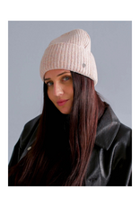 Fraas Rib Beanie in Rose by Fraas