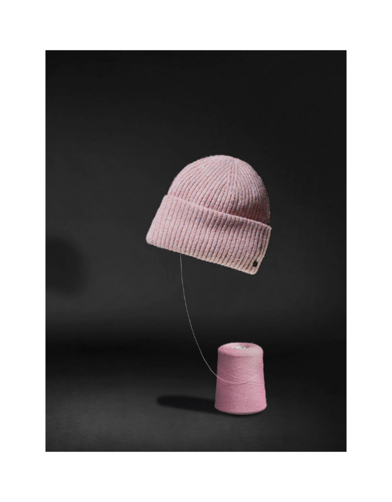 Fraas Rib Beanie in Rose by Fraas