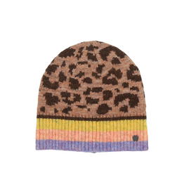 Fraas Leo Stripe Hat in Camel by Fraas