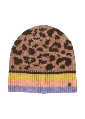 Fraas Leo Stripe Hat in Camel by Fraas