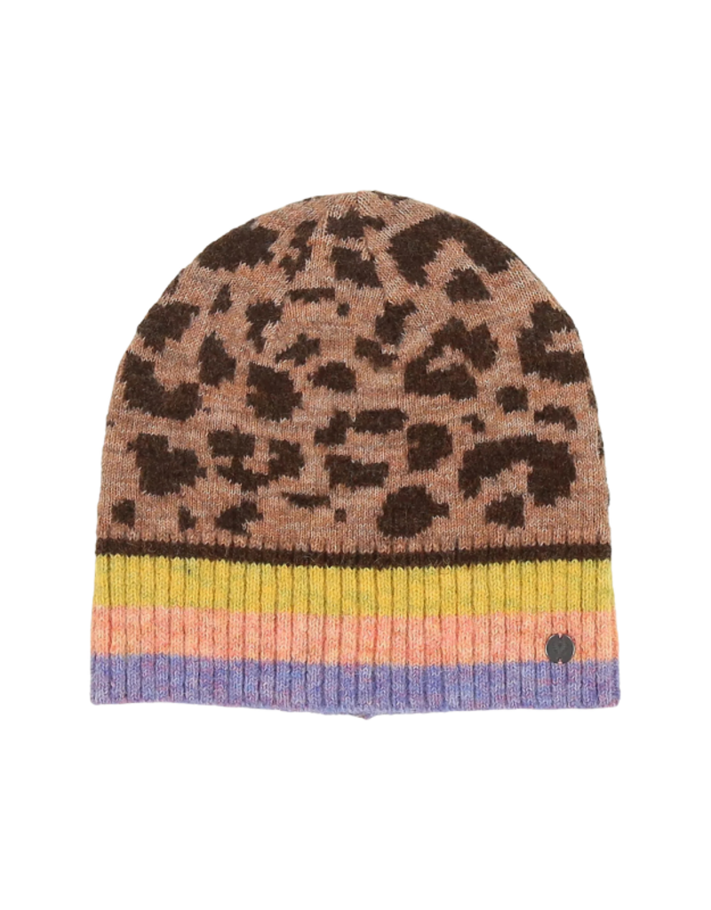 Fraas Leo Stripe Hat in Camel by Fraas