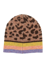 Fraas Leo Stripe Hat in Camel by Fraas