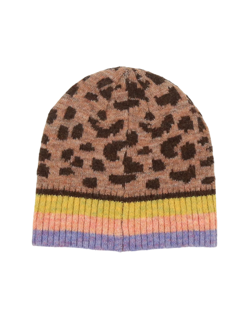 Fraas Leo Stripe Hat in Camel by Fraas