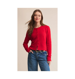 Z Supply Medina Cardigan in Festive Red by Z Supply