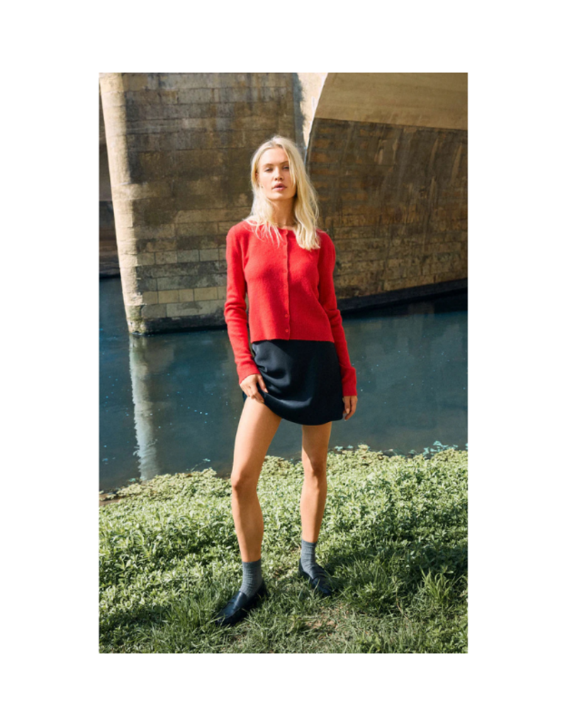 Z Supply Medina Cardigan in Festive Red by Z Supply