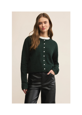 Z Supply Medina Cardigan in Garland Green by Z Supply