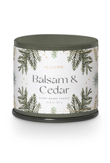 Illume Balsam & Cedar Large Tin Candle by Illume