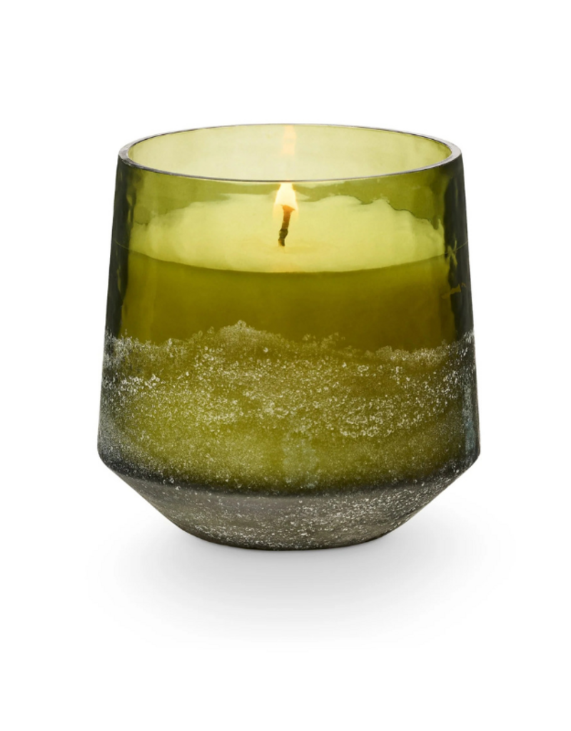 Illume Balsam & Cedar Baltic Glass Candle by Illume