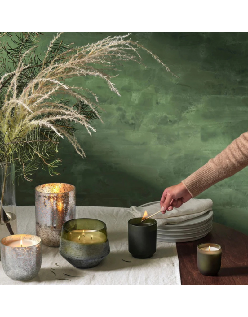 Illume Balsam & Cedar Baltic Glass Candle by Illume