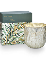 Illume Balsam & Cedar Boxed Crackle Glass Candle by Illume