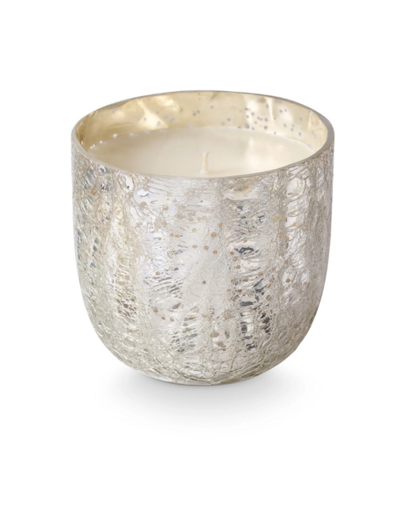 Illume Balsam & Cedar Boxed Crackle Glass Candle by Illume