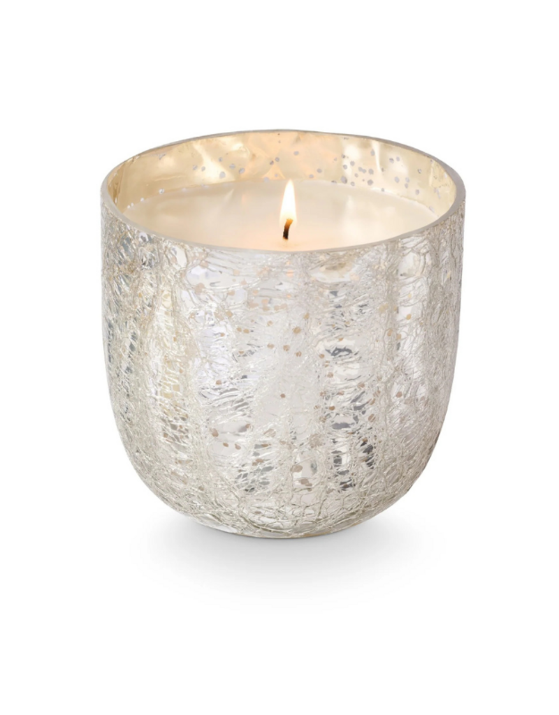 Illume Balsam & Cedar Boxed Crackle Glass Candle by Illume