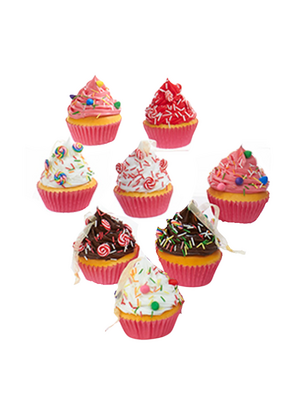 Foam Cupcake With Candy Ornament Assorted